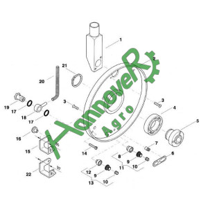 Позиція 11 Втулка AC827997 АС827997, Kverneland , Квернеланд
